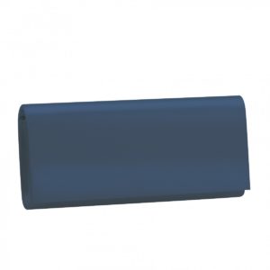 Shadow Navy Clutch